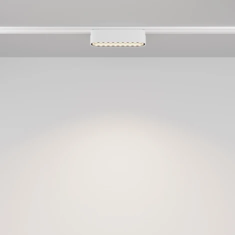 Трековый светильник Basis Grid Radity 4000K 6Вт 120° LED (магнитный) Maytoni Technical TR084-1-6W4K-W (48V)