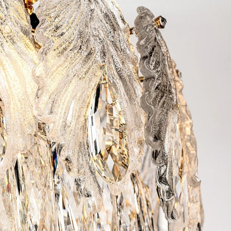 Подвесная люстра хрустальная Modelux ML.7445.600 GD