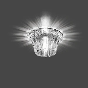 Встраиваемый точечный светильник Gauss Crystal Exclusive CR065 (220V, круглые)