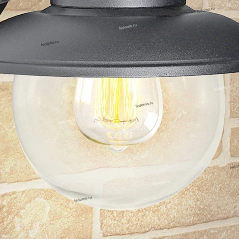 Настенный фонарь уличный Elektrostandard Talli черный GL 3002D (220V, IP44)