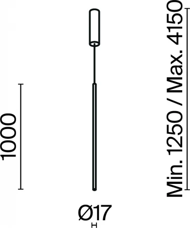 Подвесной светильник Maytoni Halo MOD246PL-L24BK1 (LED, 220V, на проводе)