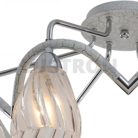 Потолочная люстра N-Light 407 407-06-13CWC chrome + white crack