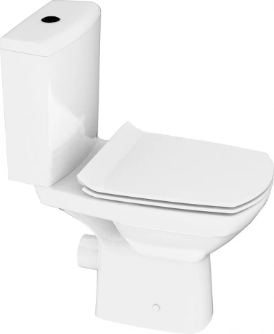 Унитаз-компакт Cersanit Carina Clean On 011 3/5 DPL EO slim