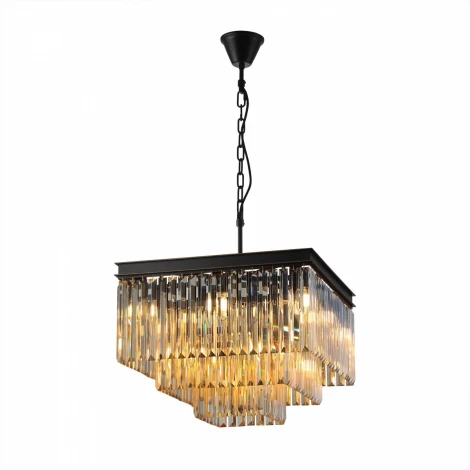Подвесная люстра Citilux Мартин CL332232 (220V, хрусталь, на цепи)
