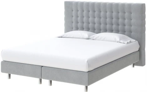 PROxSON Кровать Tallinn Boxspring Lift (Ткань: Велюр Monopoly Ниагара (960)) 140x200