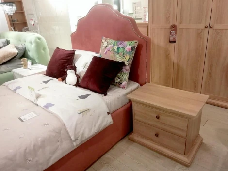 Тумба прикроватная Reina ОГОГО 690864 (дуб сонома)