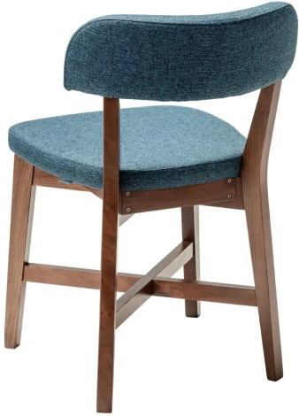 Стул Frank Pro БлюАрт/Темный орех R-Home арт.400010985h