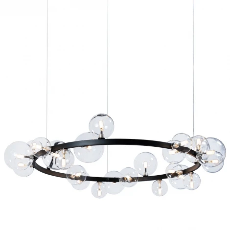 Подвесной светильник Loft IT Molecule 10023/1200 (220V, на тросе, шарики, кольцо)