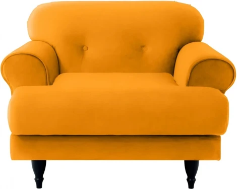 Кресло Italia ОГОГО (арт.339446), (Ткань/Желтый)