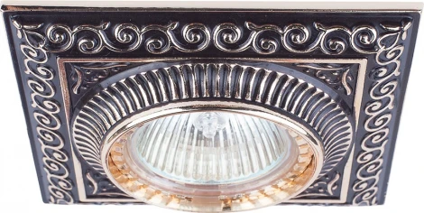 Встраиваемый светильник Donolux SN1582 SN1583-French gold+Brown copper (220V)