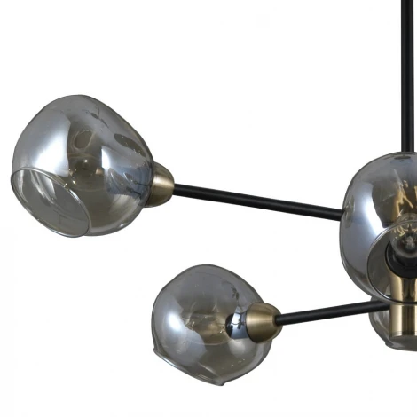 Потолочная люстра Seven Fires Borno SF4003/6C-BK-AB