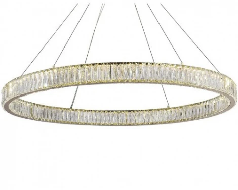 Подвесной светодиодный светильник Newport 8240 8240N/100 gold (220V, на тросе, кольцо)