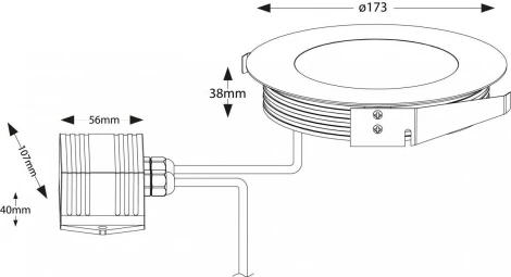Встраиваемый светильник уличный Deko-Light Flat 100114 (LED, 220V, круглые, IP67)