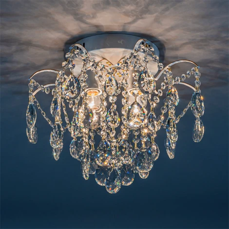 Люстра потолочная Selena 1126/4 E27*60W White/Gold