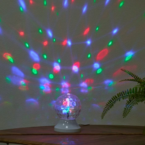 Светодиодный светильник-проектор, кабель с вилкой Volpe ULI-Q311 ULI-Q311 3,5W/RGB WHITE