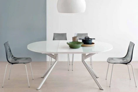 Стул Led AR Connubia пластиковый Аквамариновый прозрачный (P296 pc)