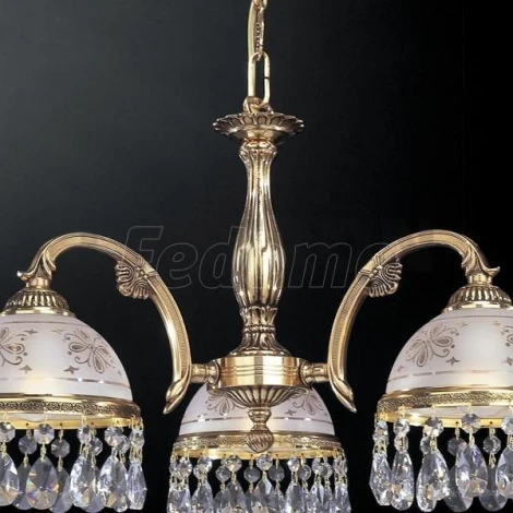 Подвесная люстра Reccagni Angelo 6100 L 6100/3 (220V, на цепи)