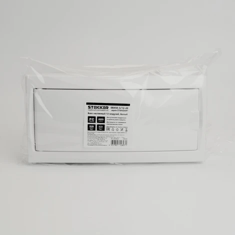 Бокс настенный 12 модулей Stekker 49644