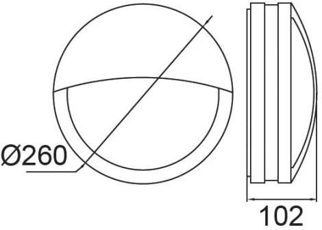 Настенный светильник уличный Oasis Light SIDNEY 3363 Gr