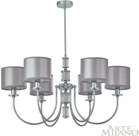 Потолочная люстра на штанге Arte Milano AM348401 348401/6 CR (220V)