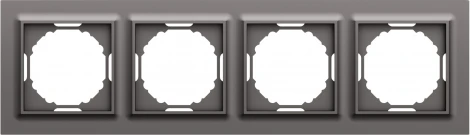 Рамка 4-я, Wave матовый титан Donel A07 DEW21445