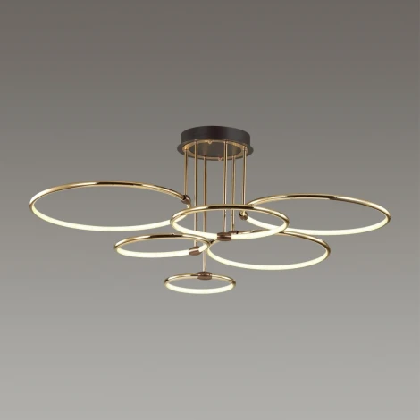 Потолочная люстра Lumion Ursula 5283/99CL (LED, 220V, пульт управления, кольцо)