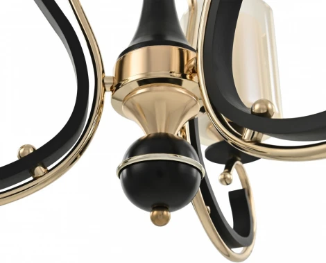 Подвесная люстра Arte Milano Florentia-2237 302237/3 Bk/Gd (220V, на цепи)