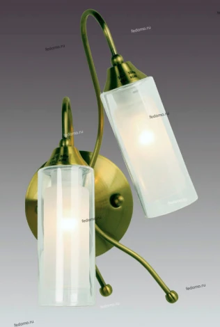 Бра N-Light B-423 B-423/2 antique brass