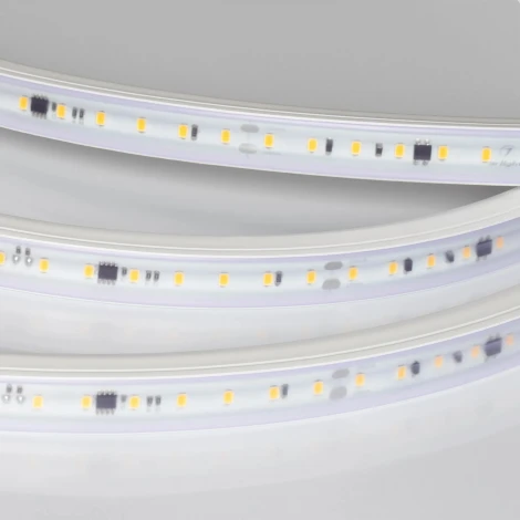 Светодиодная лента герметичная ARL-PV-A84-17mm 230V Warm2700 (14 W/m, IP65, FlickerFree, 30m) (Arlight) 054685