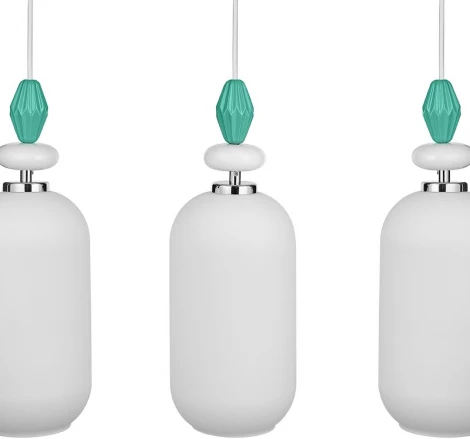 Подвесной светильник 33 ИДЕИ PND172.03.17.027CH-S33WH (220V, на проводе)