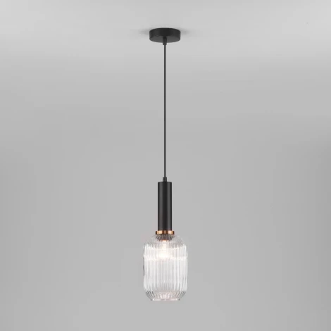 Подвесной светильник Eurosvet Bravo 50181/1 прозрачный (220V, на проводе, круглые)