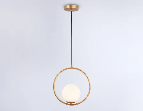 Подвесной светильник Ambrella Traditional TR2594 (220V, на проводе, шар, круг)