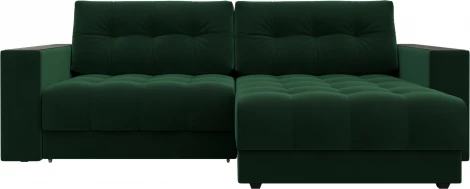 Диван угловой с декором Лига-049 НПБ Лига Диванов (Велюр) арт.128457