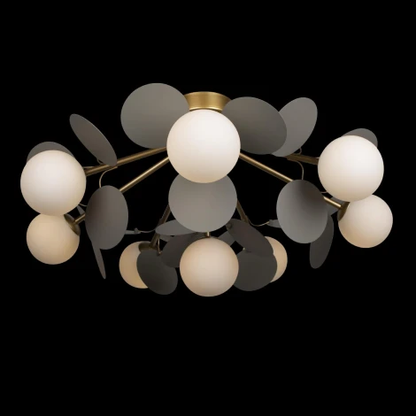 Потолочная люстра Loft It Matisse 10008/8C Grey (220V, шарики)