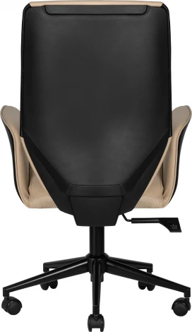 Офисное кресло для руководителей DOBRIN MAXWELL (кремово-черный)