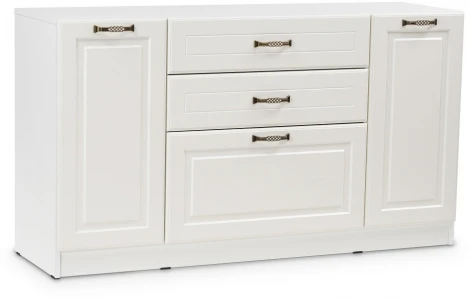 Комод Mobi Ливерпуль белый / ясень ваниль 357754