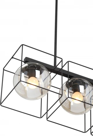 Потолочная люстра на штанге Vitaluce V4992-1/3PL (220V, шарики)