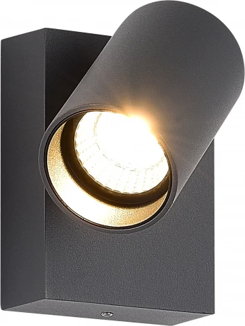 Настенный уличный светильник ST-Luce Deck SL9515.701.01 серый/белый LED 1*9W 3000K (220V, IP65)