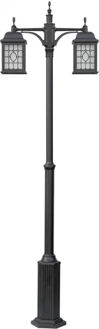 Наземный фонарь IP44 Oasis Light LONDON L 64810LA/K/09 down Bl (220V, фонарь)