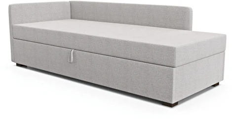 Диван-кровать Arsko Велес Угол левый рогожка серая