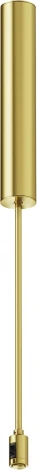 Основание потолочное Long 385мм для блока питания с вводом питания Flarity латунь Maytoni Accessories for tracks Flarity TRA159С-BB1-BS (24V)