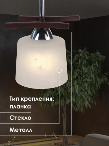 Потолочная люстра на штанге Мелодия Света SS1N 000024059