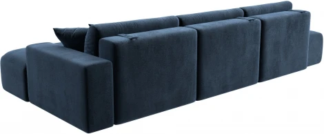 Диван угловой Лига-036 НПБ Модерн Лонг правый угол Лига Диванов (Велюр) арт.127756