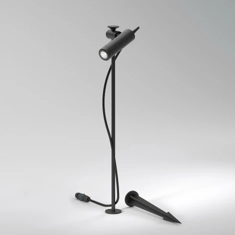 Грунтовый светильник светодиодный Elektrostandard Covert 35173/S черный (220V, IP65)