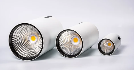 Точечный накладной светодиодный светильник YONJA85(W) Fiberli Yonja 11140105 (220V, круглые, IP40)