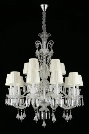 Подвесная большая люстра ярусная Aployt Lara APL.710.03.15 (220V, на цепи)