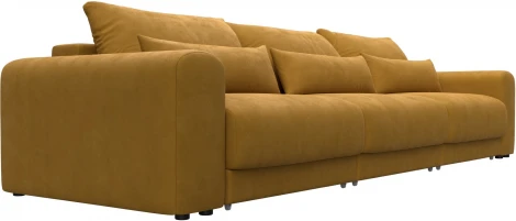 Диван прямой Лига-056 НПБ Лонг Лига Диванов (Велюр) арт.129144