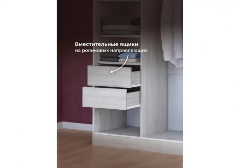 Шкаф-купе Москана-2 1,5 м Хандис Woodville 614766