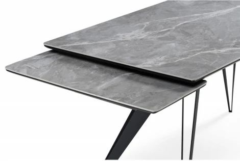 Кухонный стол Notta Дарвин (Металл,Керамика/Черный) арт.612205