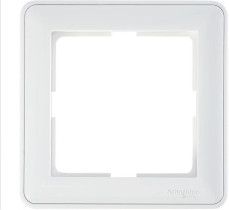 Рамка на 1 пост (белый) Systeme Electric W59 KD-1-18